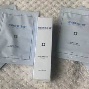 Beverly Hills MD Deep Wrinkle Filler and Eye Mask Patches⚡️🔥